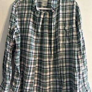 Chaps Multicolor 100% cotton Plaid Button-Down Shirt